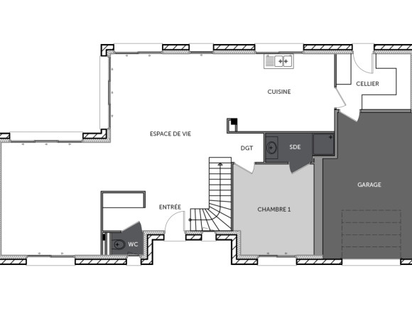 Plan (maison 227)