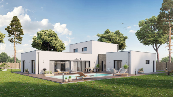 Maison neuve à Saint-Avertin avec 5 chambres sur terrain de 950m2 - image 3