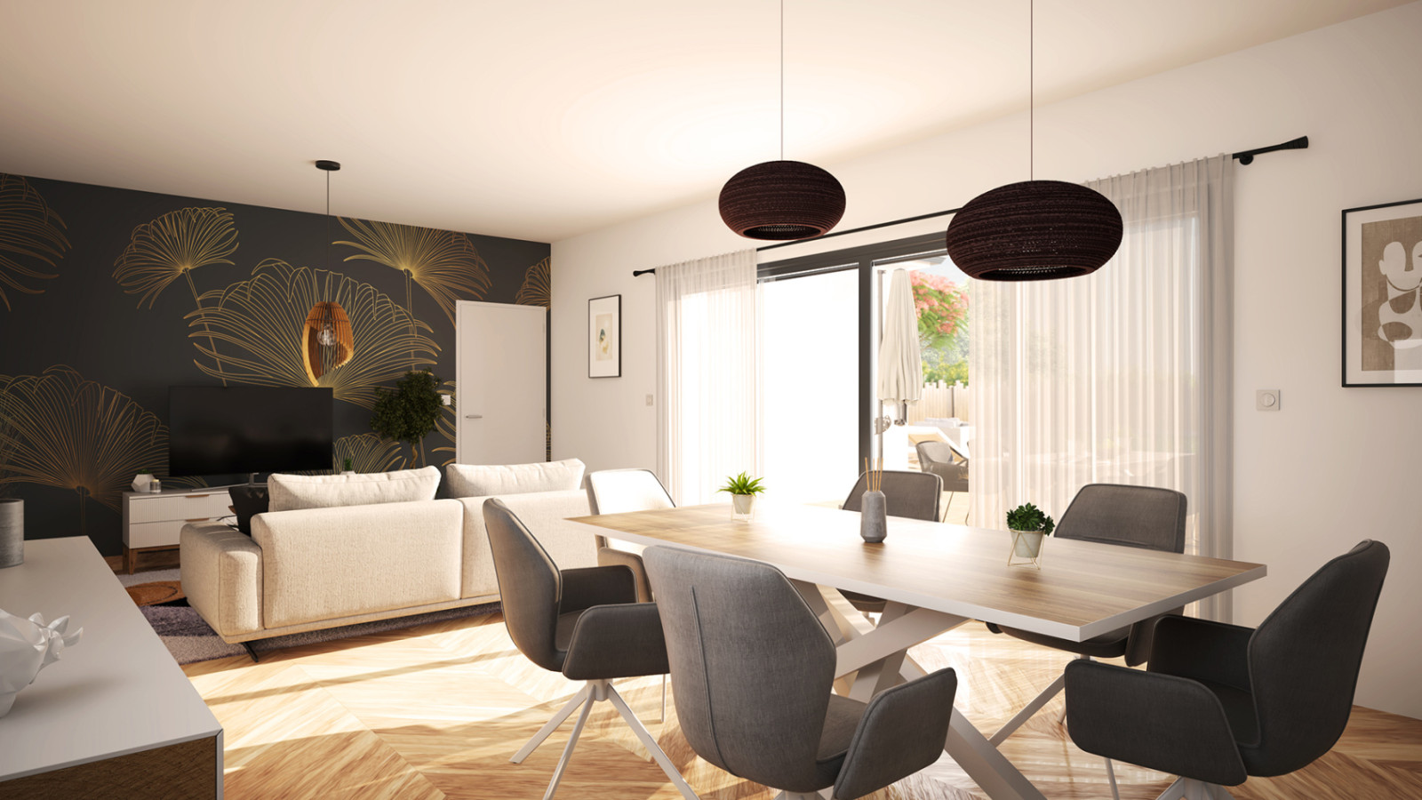 Maison neuve à Cerelles avec 3 chambres sur terrain de 639m2 / image 6