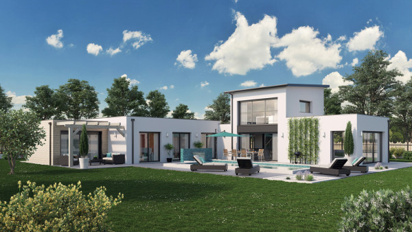 Maison neuve à Montbazon avec 4 chambres sur terrain de 676m2 - image 1
