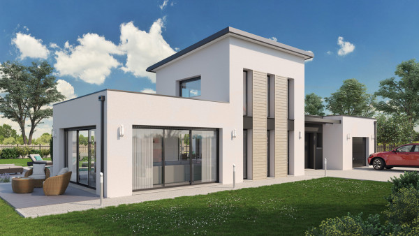 Maison neuve à Montbazon avec 4 chambres sur terrain de 676m2 - image 2