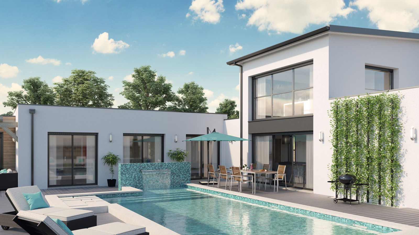 Maison neuve à Montbazon avec 4 chambres sur terrain de 676m2 / image 4