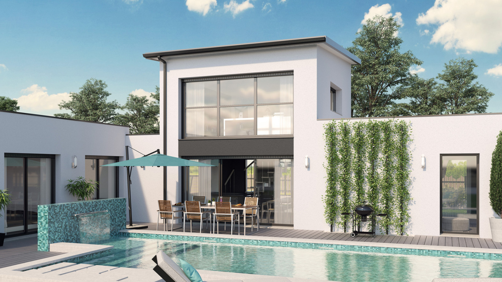 Maison neuve à Montbazon avec 4 chambres sur terrain de 676m2 / image 5