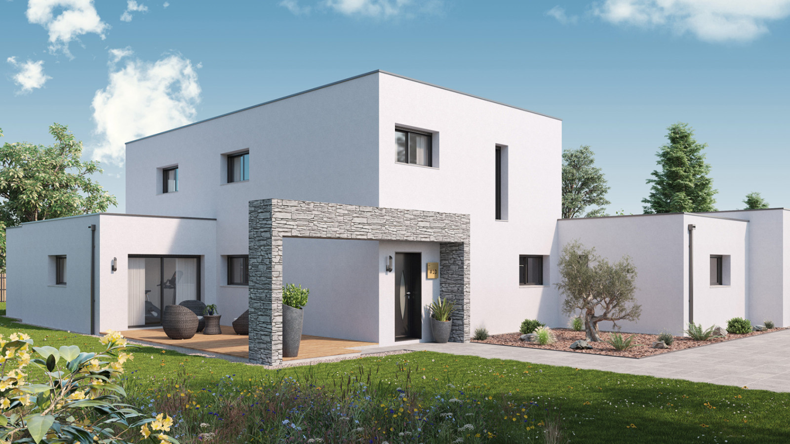 Maison neuve à Ballan-Miré avec 6 chambres sur terrain de 642m2 / image 3
