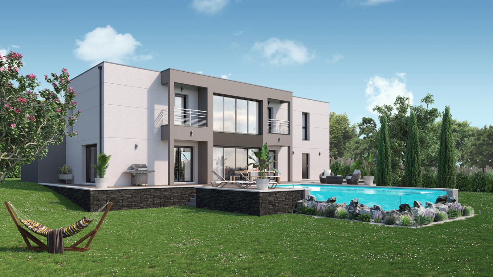 Maison neuve à Montbazon avec 5 chambres sur terrain de 676m2 / image 2