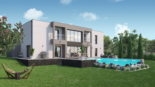 Maison neuve à Montbazon avec 5 chambres sur terrain de 676m2 - image 1