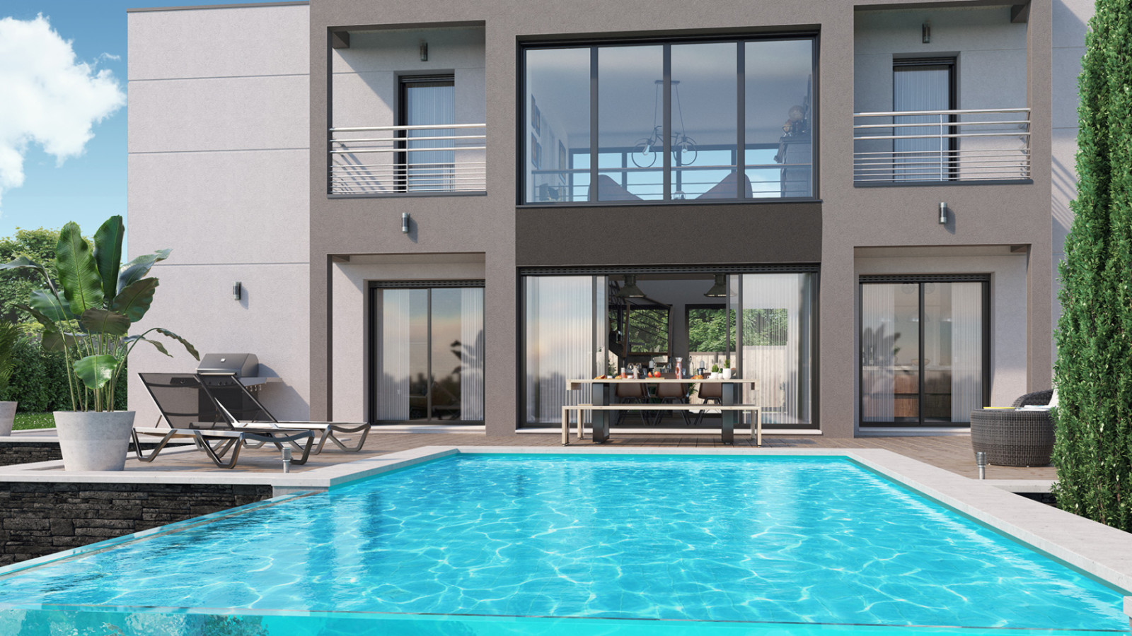 Maison neuve à Montbazon avec 5 chambres sur terrain de 676m2 / image 5