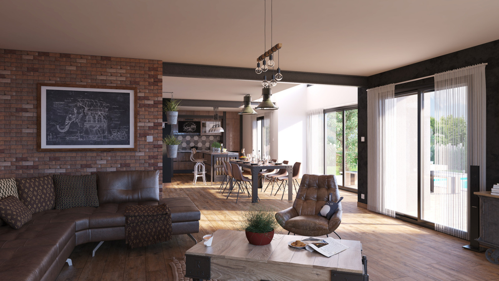 Maison neuve à Montbazon avec 5 chambres sur terrain de 676m2 / image 6