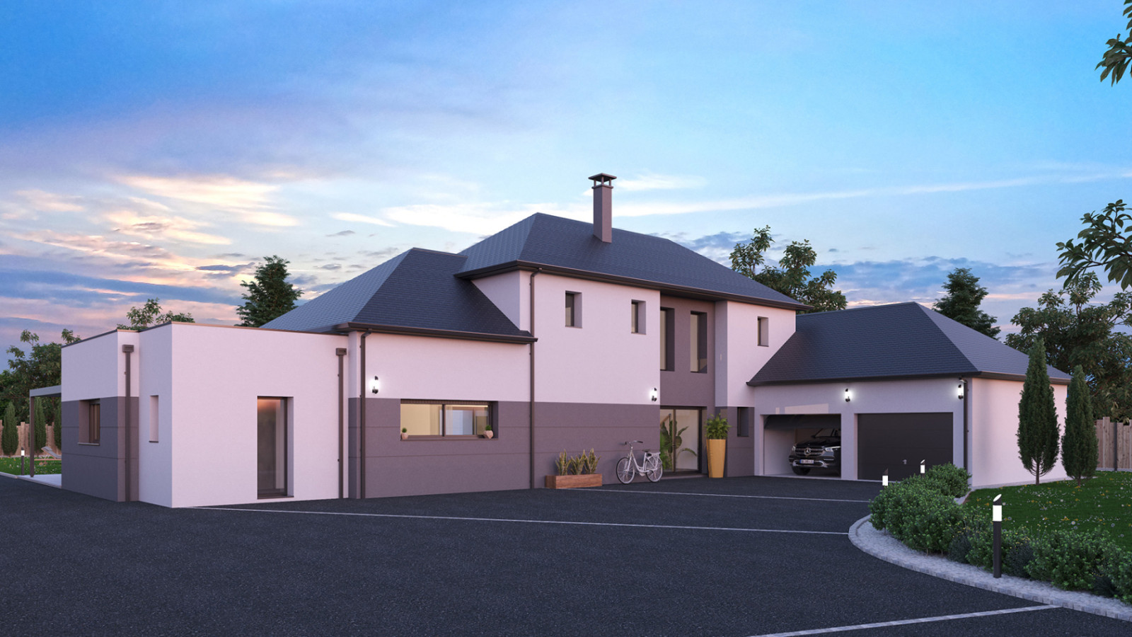 Maison neuve à Saint-Avertin avec 3 chambres sur terrain de 950m2 / image 3
