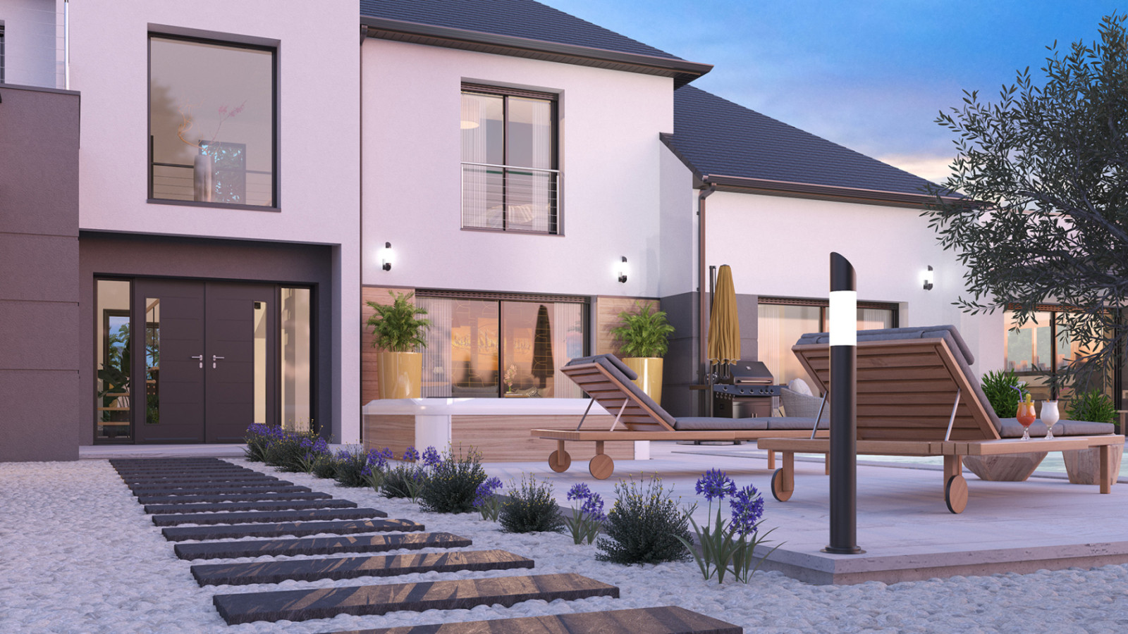 Maison neuve à Saint-Avertin avec 3 chambres sur terrain de 950m2 / image 4