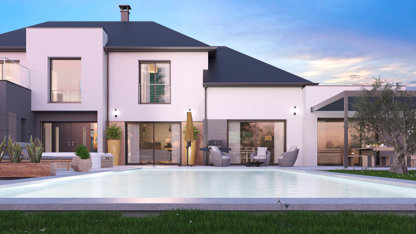 Maison neuve à Saint-Avertin avec 3 chambres sur terrain de 950m2 / image 5