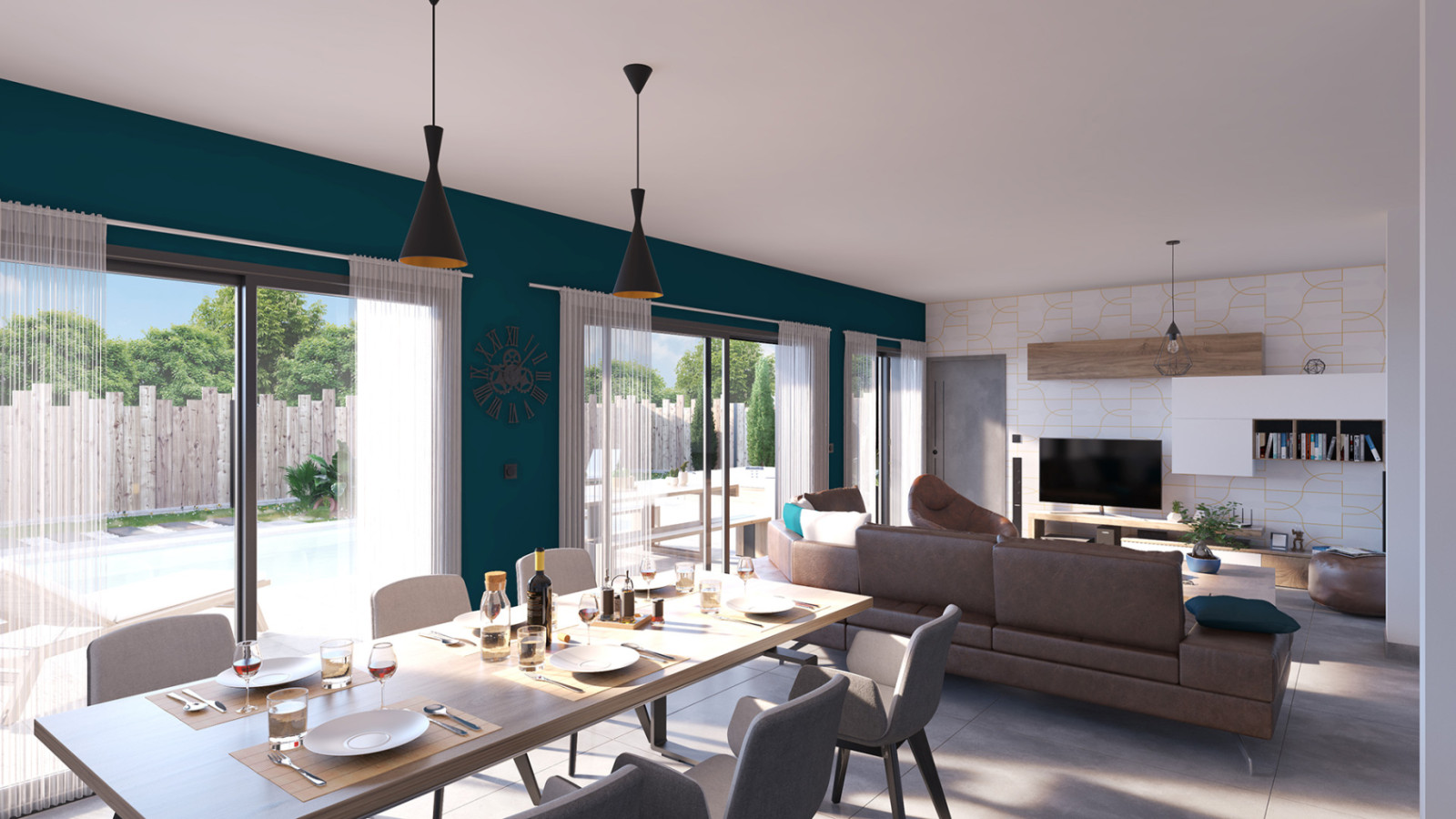 Maison neuve à Cerelles avec 4 chambres sur terrain de 639m2 / image 6