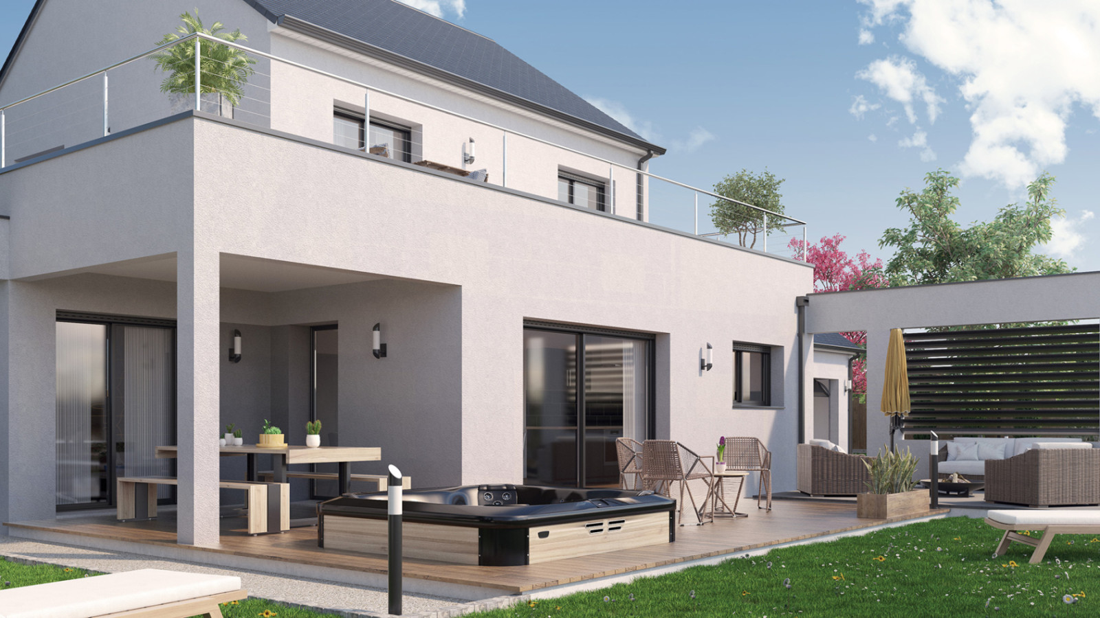 Maison neuve à Ballan-Miré avec 3 chambres sur terrain de 642m2 / image 5