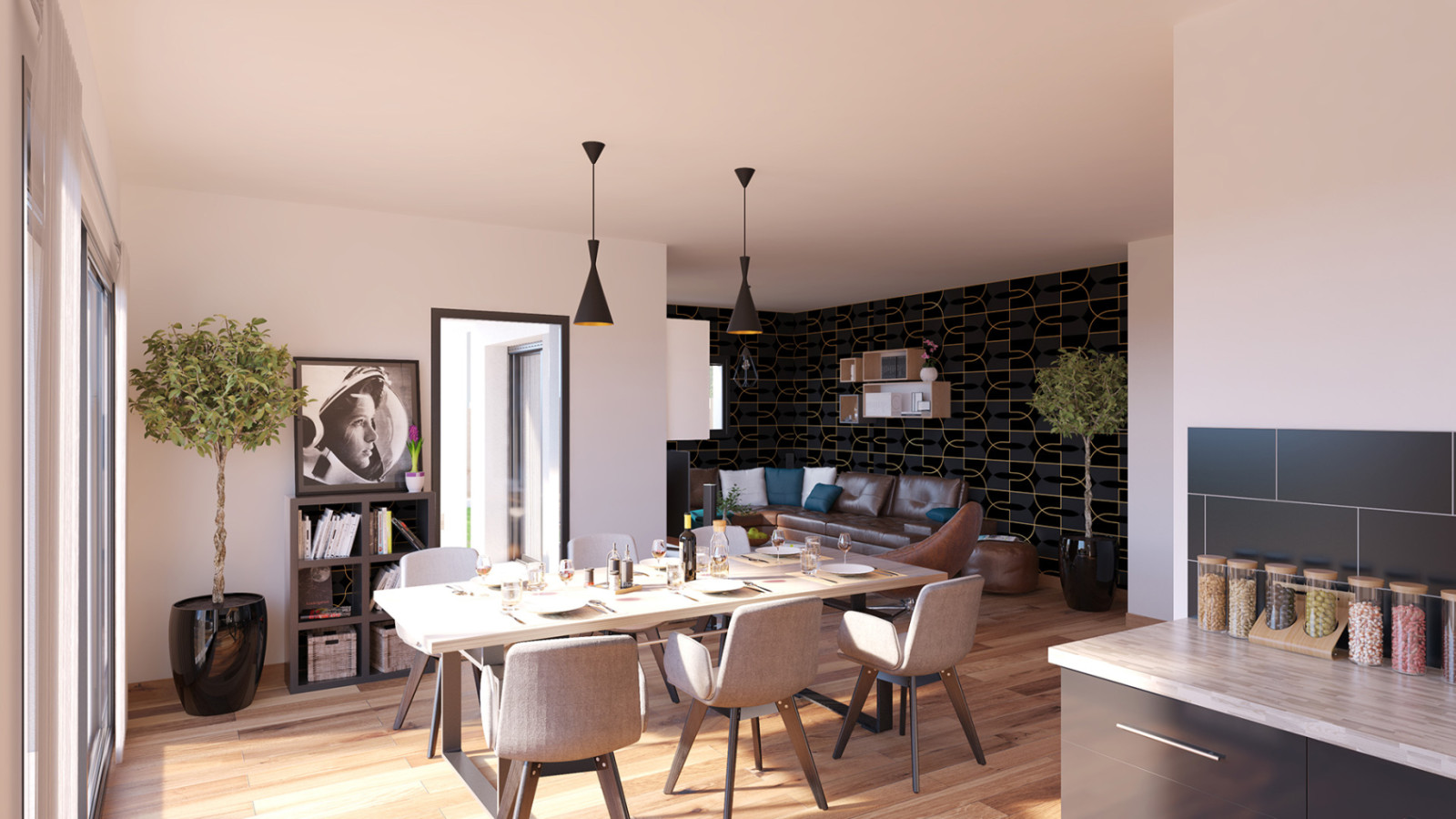 Maison neuve à Ballan-Miré avec 3 chambres sur terrain de 642m2 / image 6