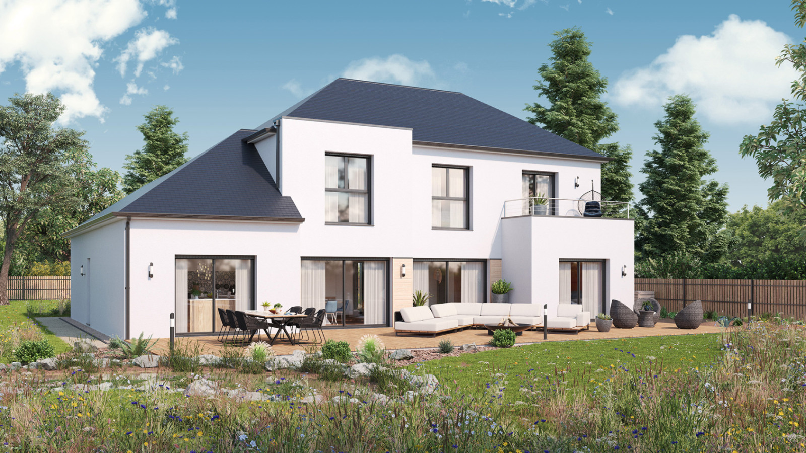 Maison neuve à Montlouis-sur-Loire avec 5 chambres sur terrain de 950m2 / image 2