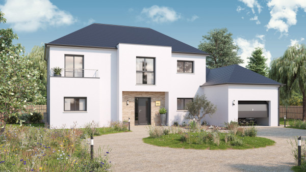 Maison neuve à Montlouis-sur-Loire avec 5 chambres sur terrain de 950m2 - image 2