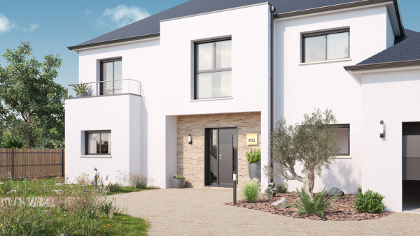 Maison neuve à Montlouis-sur-Loire avec 5 chambres sur terrain de 950m2 - image 3