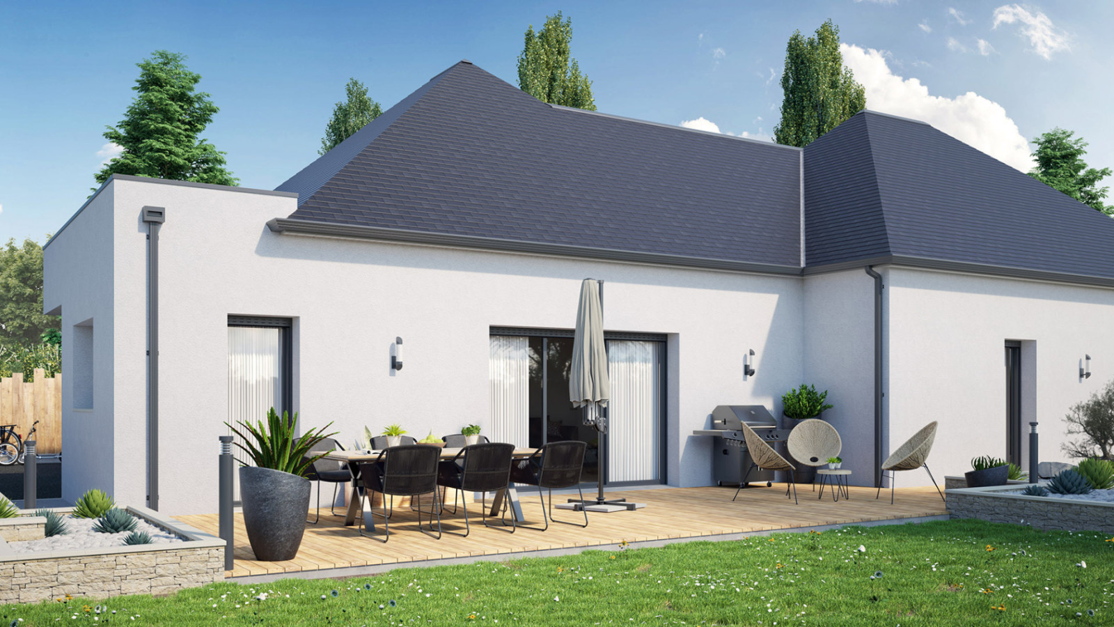 Maison neuve à Montbazon avec 3 chambres sur terrain de 676m2 / image 5
