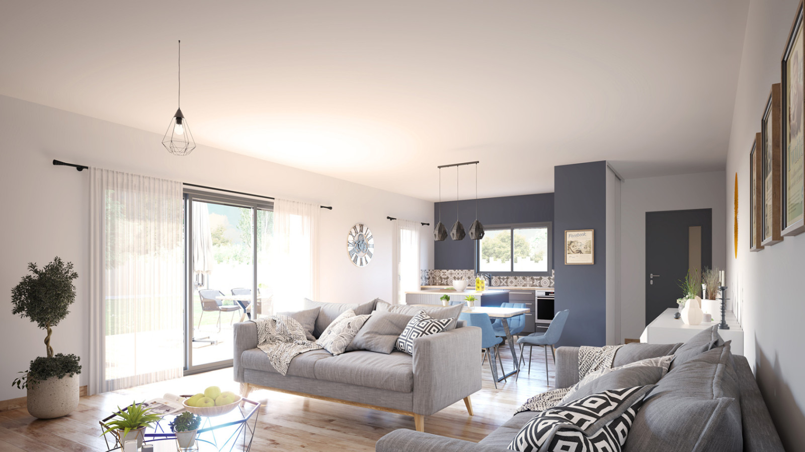 Maison neuve à Montbazon avec 3 chambres sur terrain de 676m2 / image 6