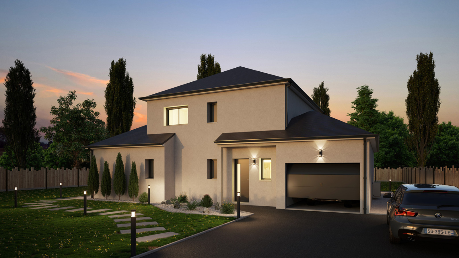 Maison neuve à Cerelles avec 4 chambres sur terrain de 639m2 / image 6