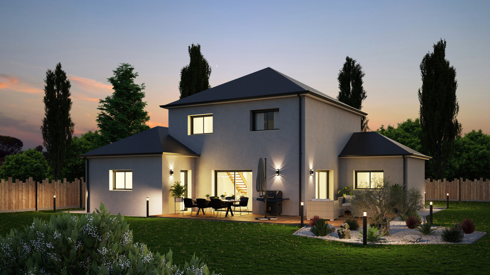 Maison neuve à Cerelles avec 4 chambres sur terrain de 639m2 / image 7