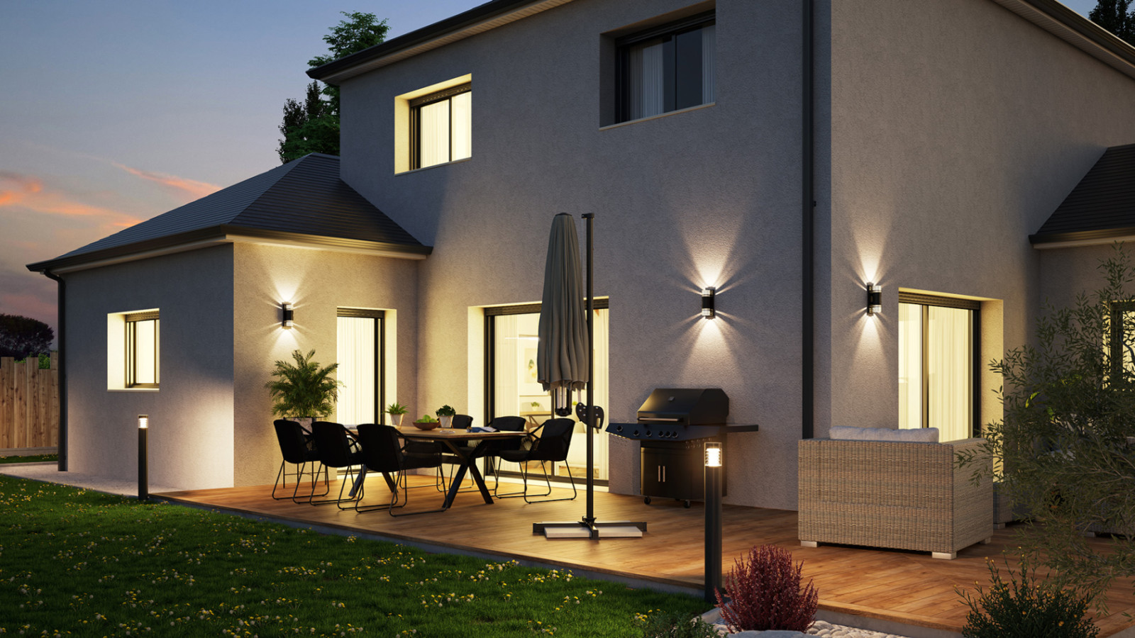 Maison neuve à Cerelles avec 4 chambres sur terrain de 639m2 / image 9