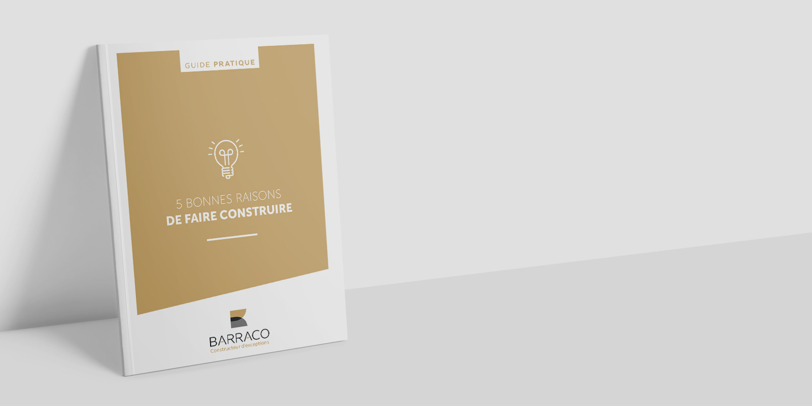 Guide pratique « Cinq bonnes raisons de faire construire »