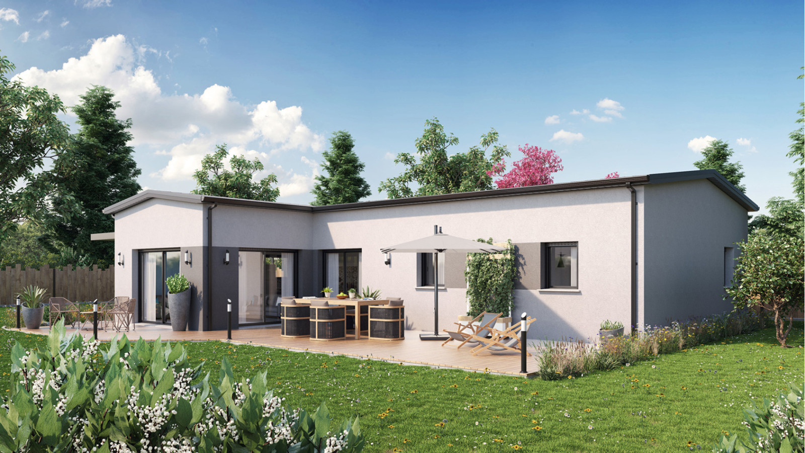 Maison neuve à Cerelles avec 3 chambres sur terrain de 639m2 / image 3