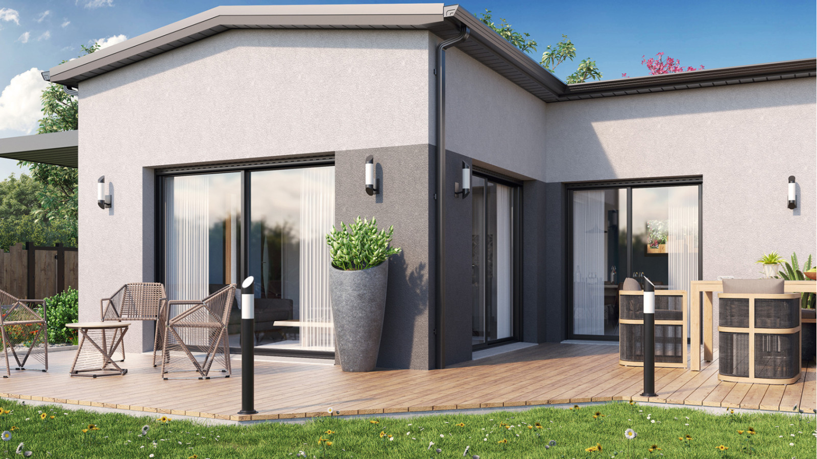 Maison neuve à Cerelles avec 3 chambres sur terrain de 639m2 / image 5