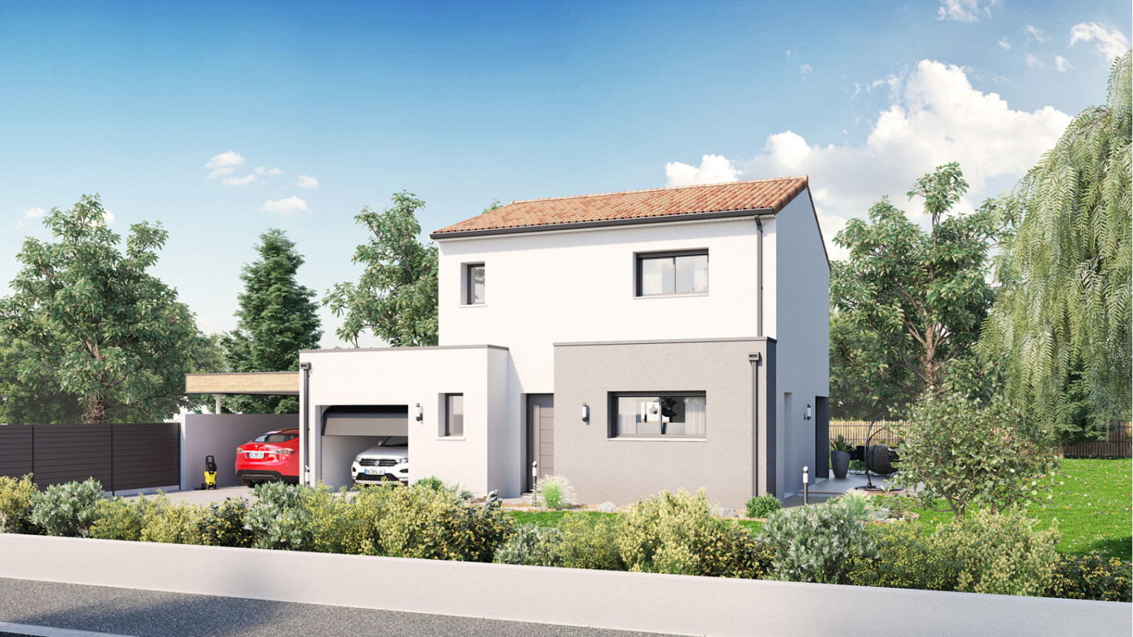 Maison neuve à Fondettes avec 4 chambres sur terrain de 2250m2 / image 2