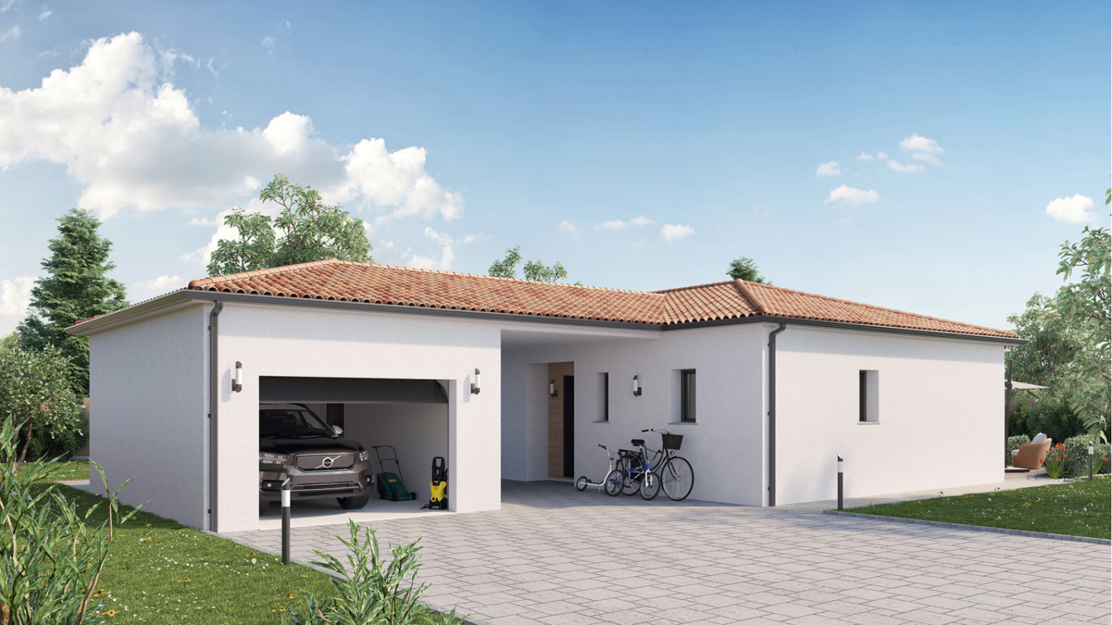 Maison neuve à Cerelles avec 4 chambres sur terrain de 639m2 / image 3