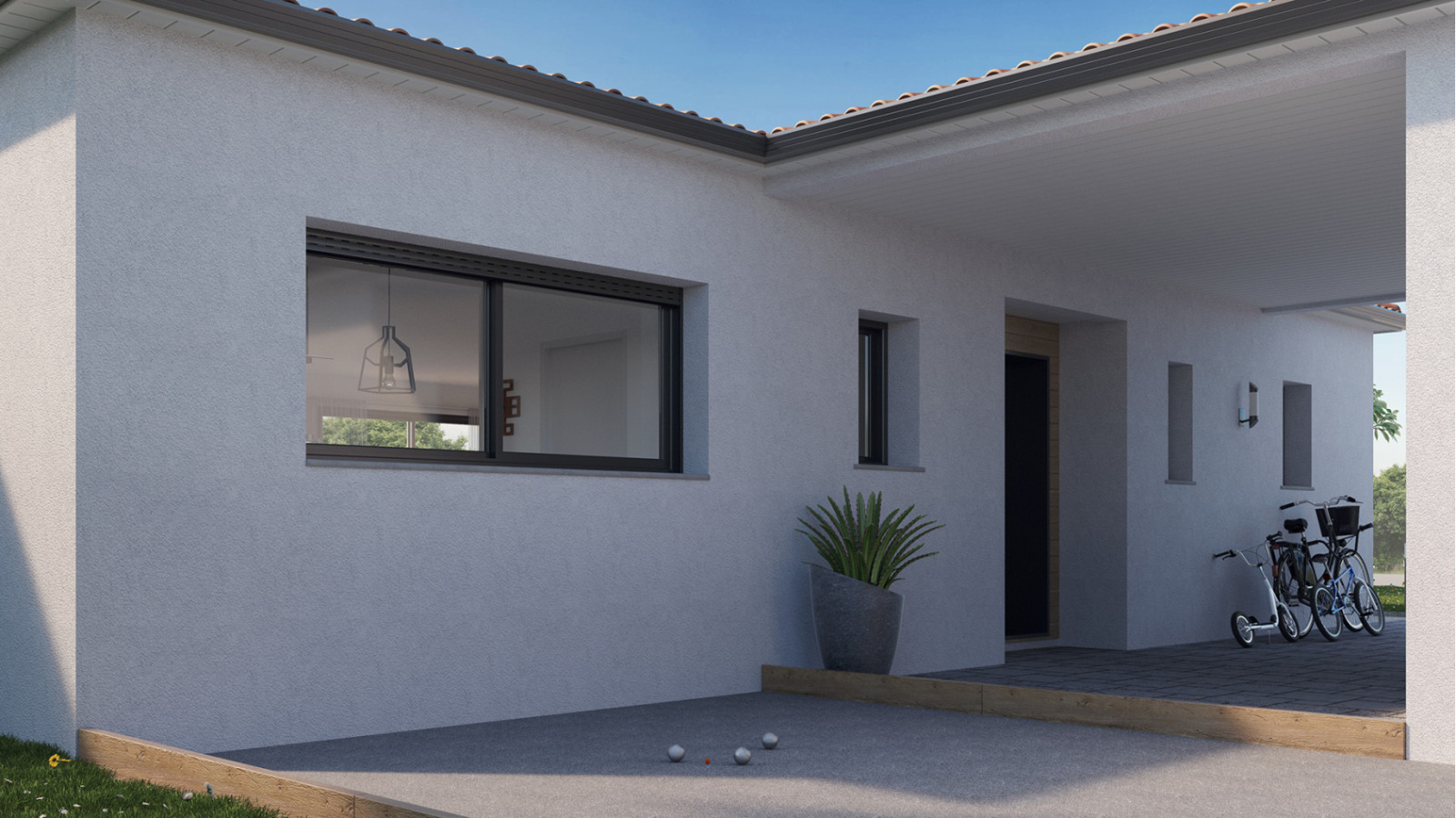 Maison neuve à Cerelles avec 4 chambres sur terrain de 639m2 / image 4