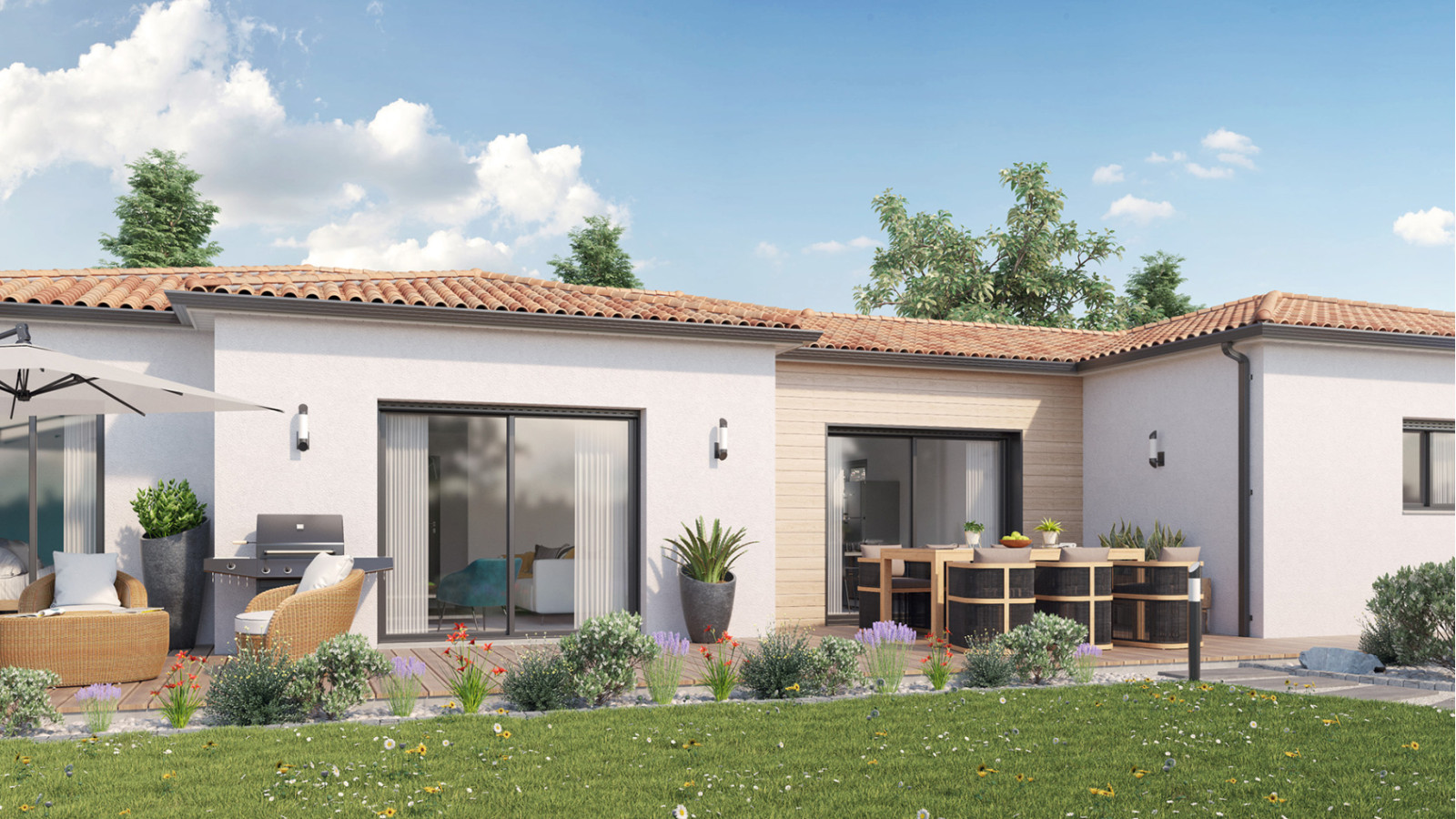 Maison neuve à Cerelles avec 4 chambres sur terrain de 639m2 / image 5