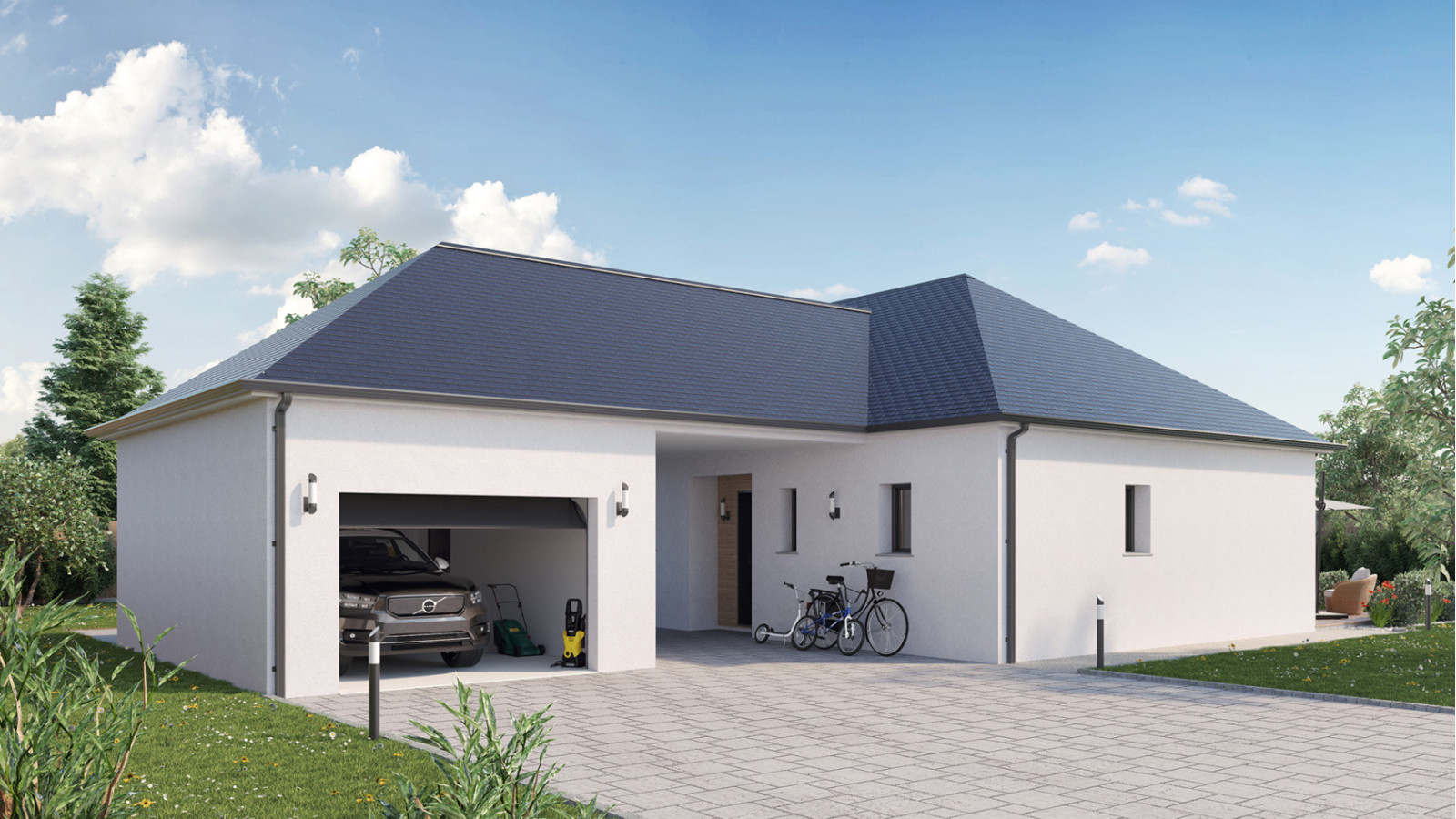 Maison neuve à Fondettes avec 4 chambres sur terrain de 1250m2 / image 2