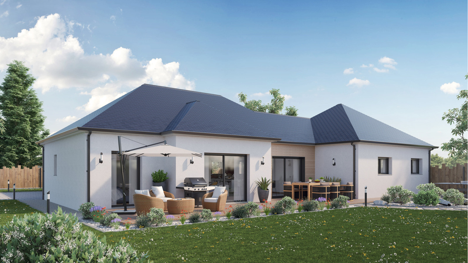 Maison neuve à Fondettes avec 4 chambres sur terrain de 1250m2 / image 3