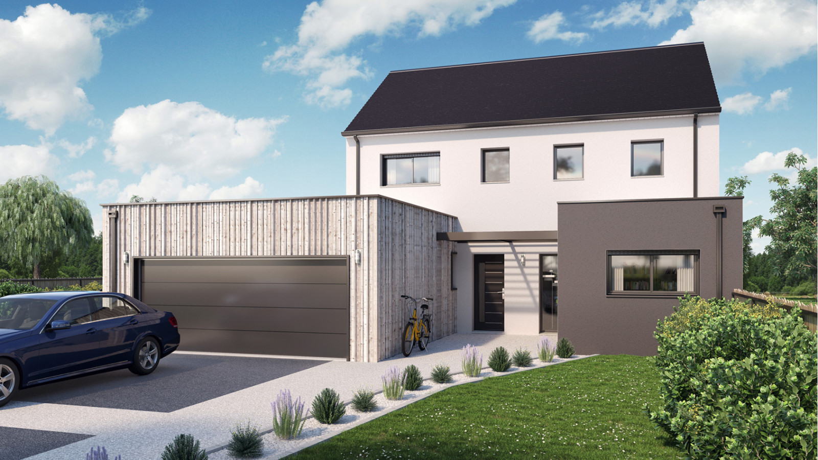 Maison neuve à Cerelles avec 5 chambres sur terrain de 639m2 / image 3