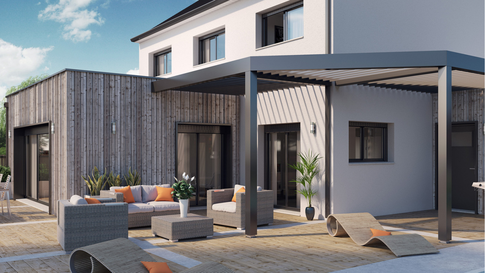 Maison neuve à Cerelles avec 5 chambres sur terrain de 639m2 / image 4