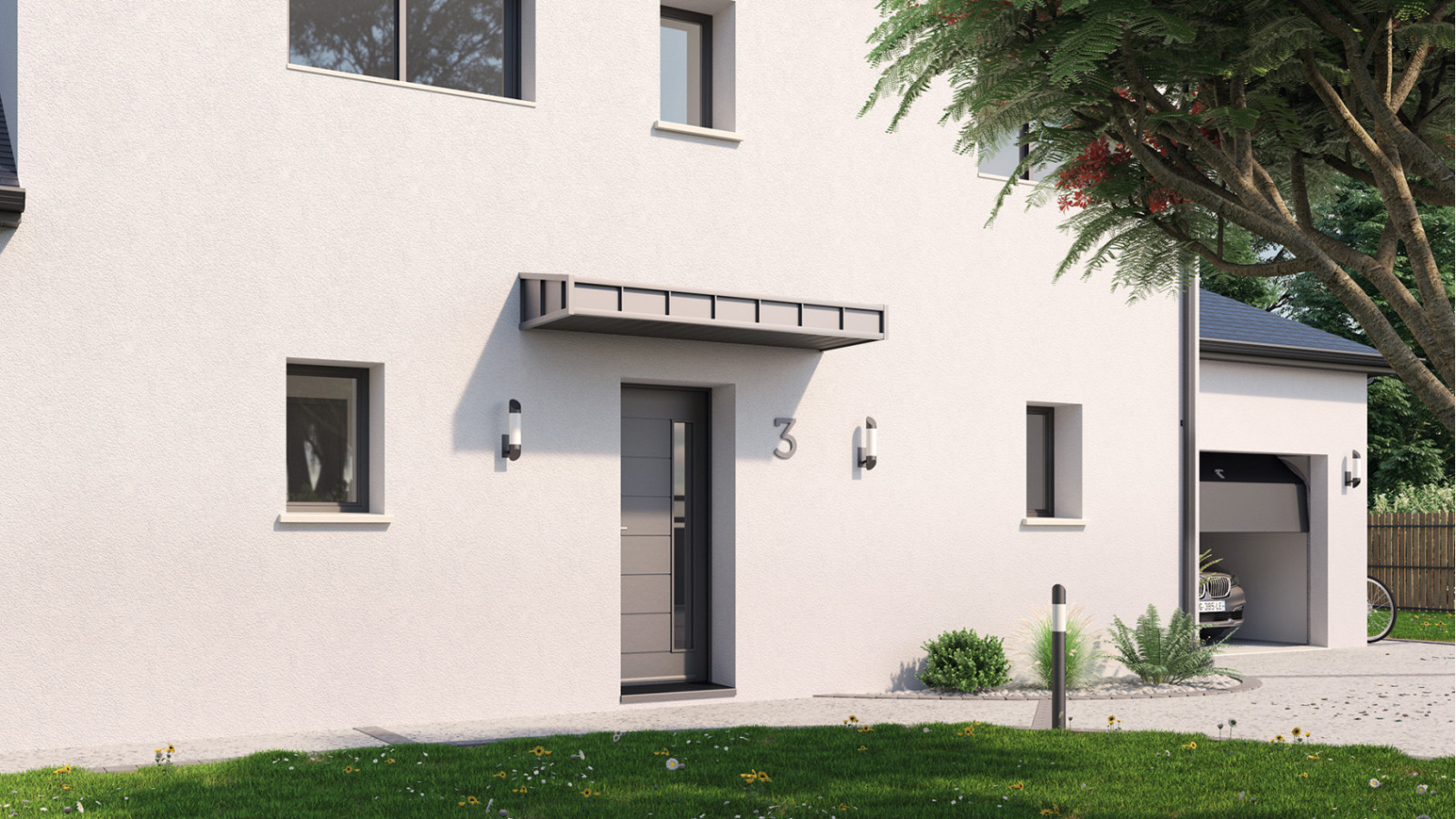Maison neuve à Cerelles avec 4 chambres sur terrain de 639m2 / image 5