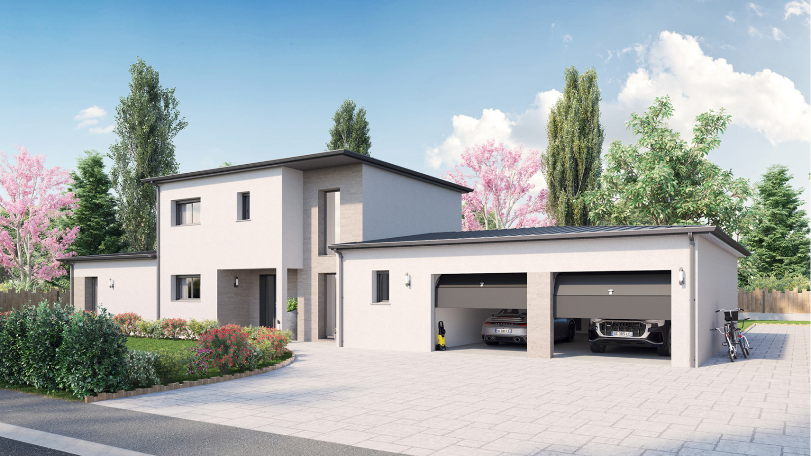 Maison neuve à Ballan-Miré avec 3 chambres sur terrain de 700m2 / image 2