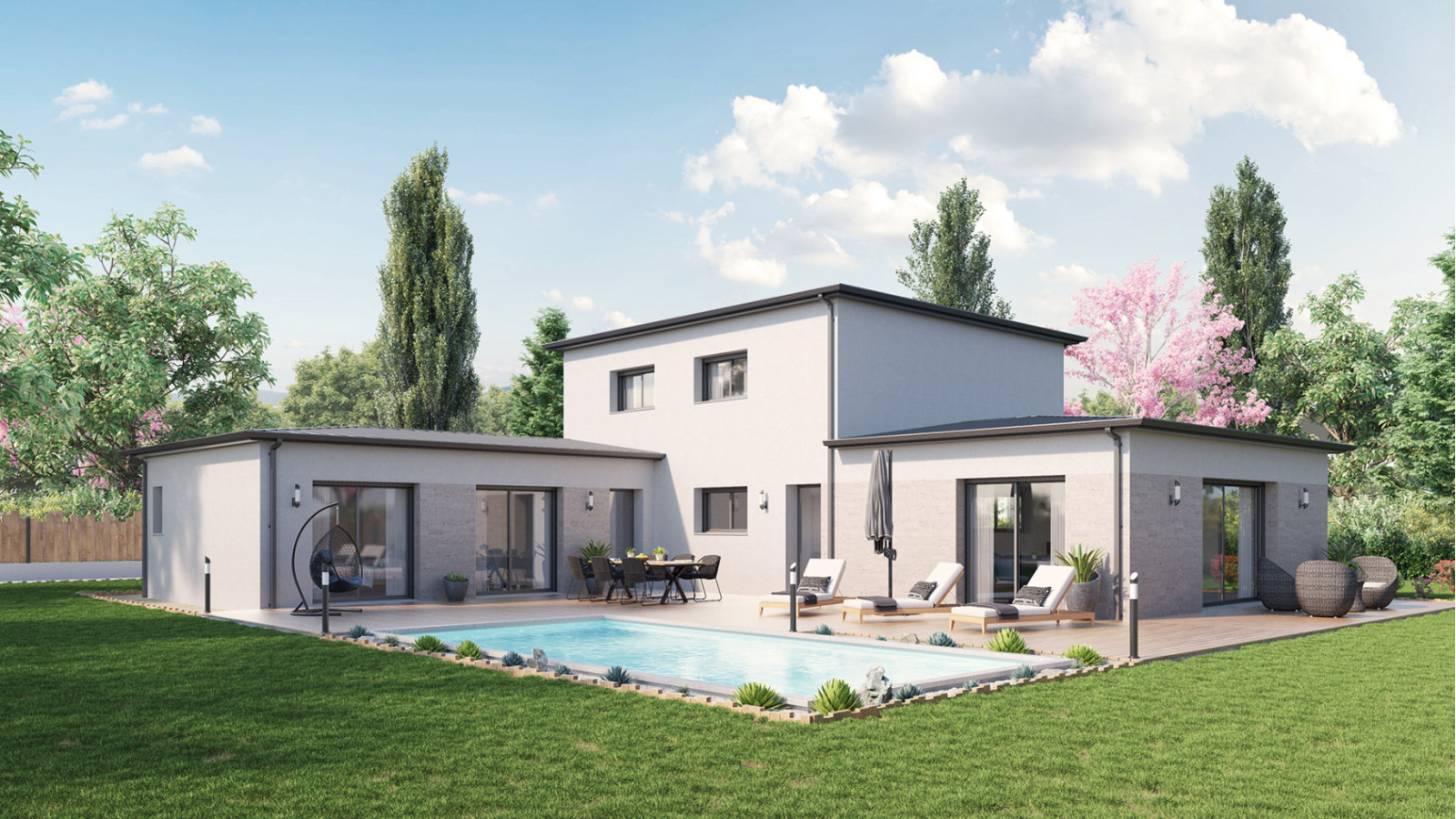 Maison neuve à Ballan-Miré avec 3 chambres sur terrain de 700m2 / image 3