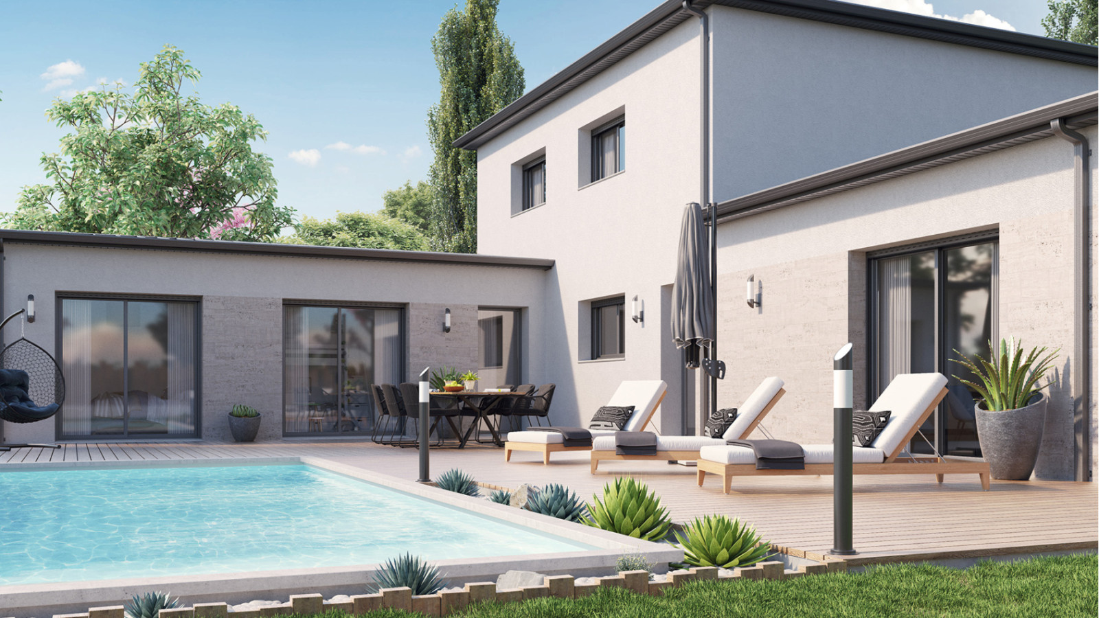 Maison neuve à Ballan-Miré avec 3 chambres sur terrain de 700m2 / image 5