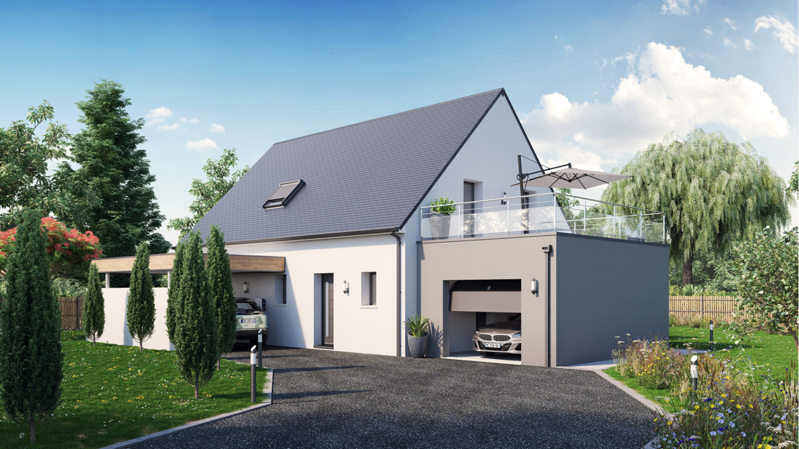 Maison neuve à Montbazon avec 4 chambres sur terrain de 676m2 / image 3