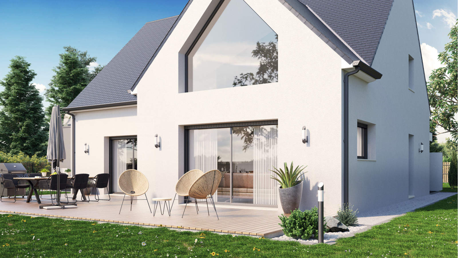 Maison neuve à Montbazon avec 4 chambres sur terrain de 676m2 / image 5