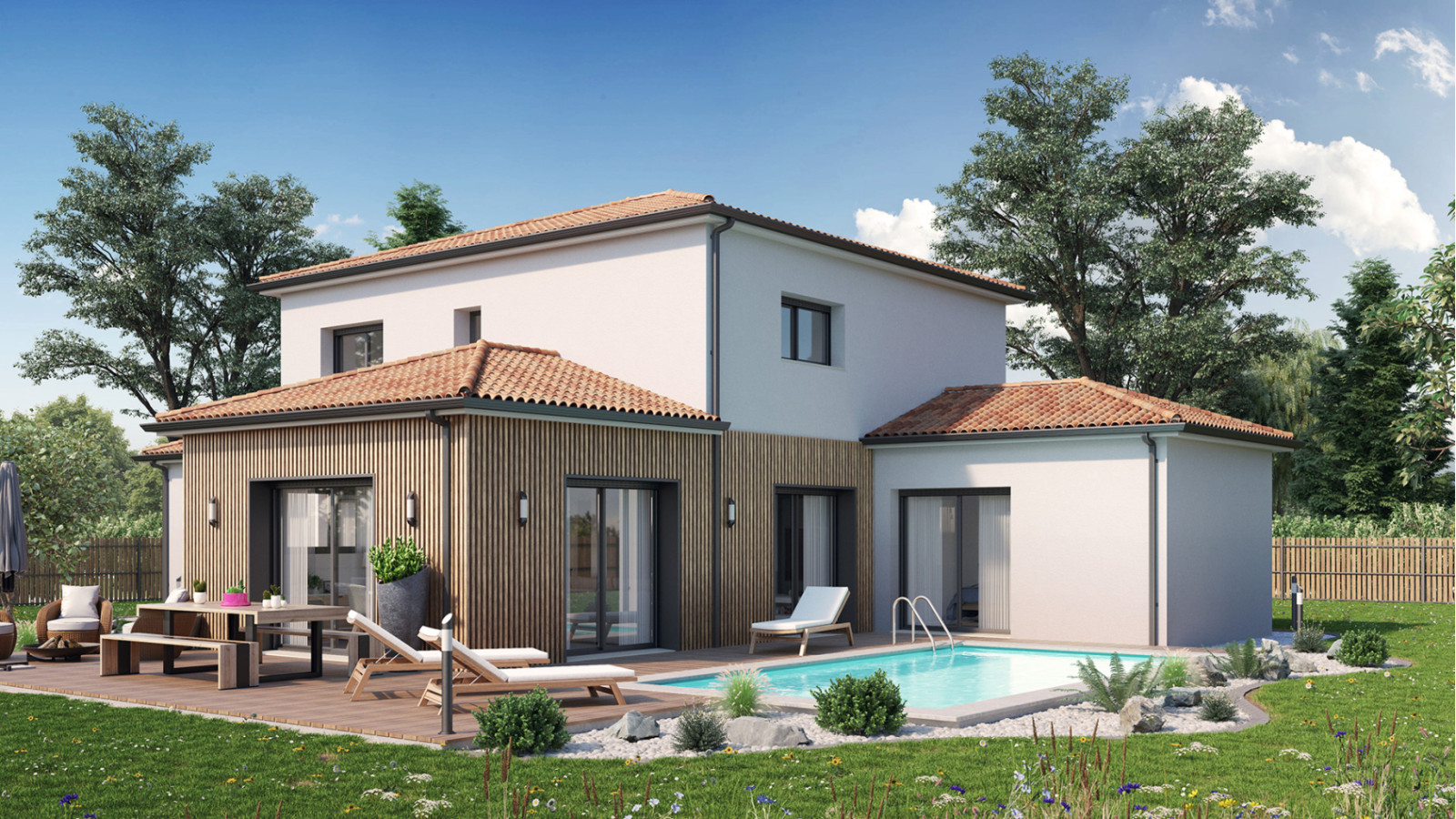 Maison neuve à Luynes avec 4 chambres sur terrain de 428m2 / image 2