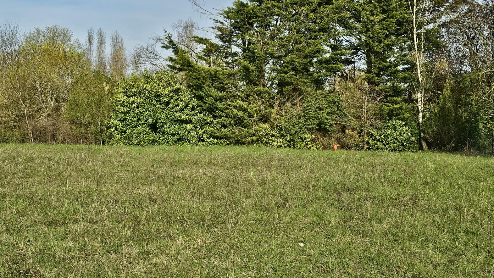 Terrain constructible de 2250m2 à Bridoré