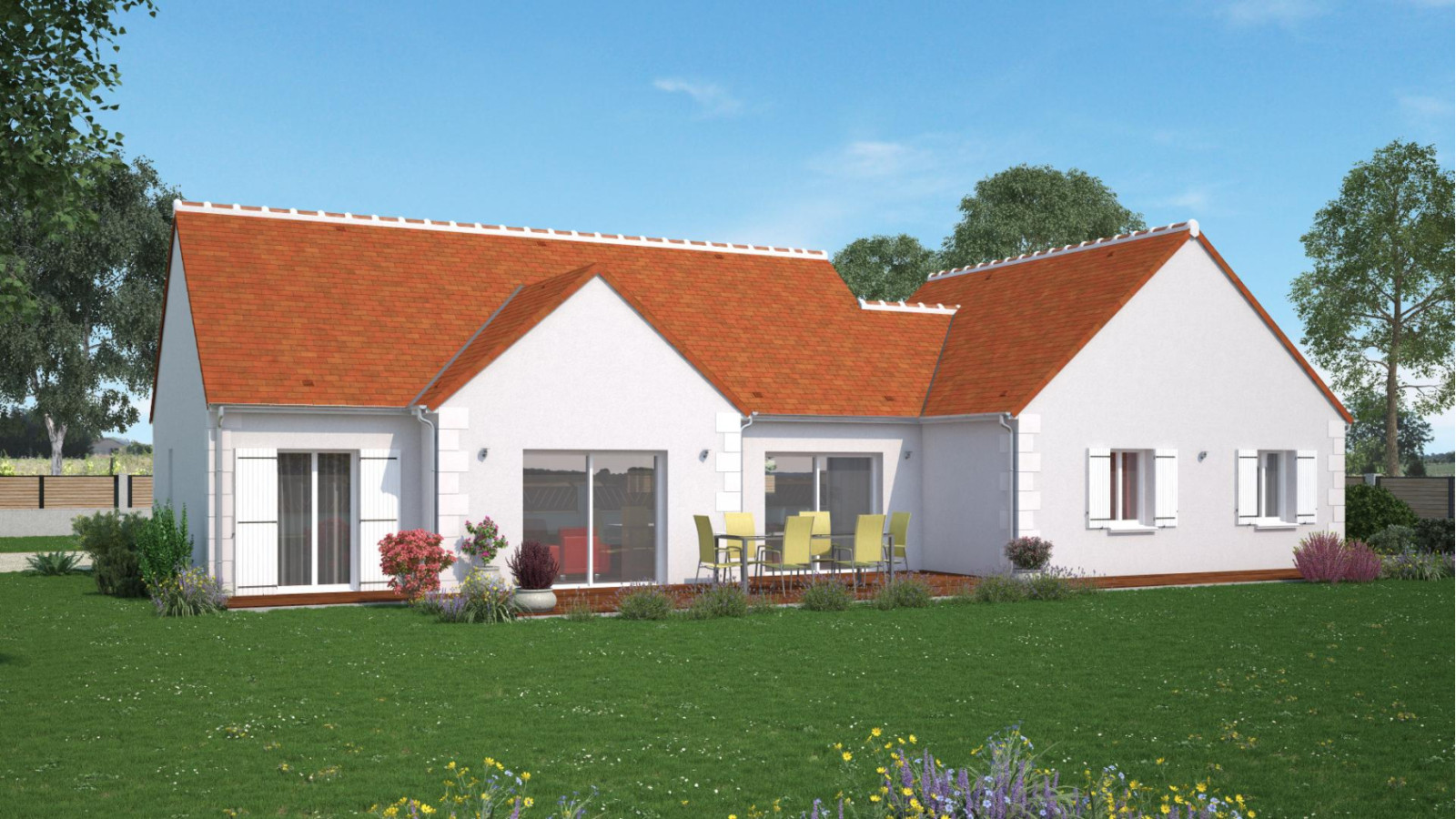 Maison neuve à Fondettes avec 4 chambres sur terrain de 805m2 / image 2