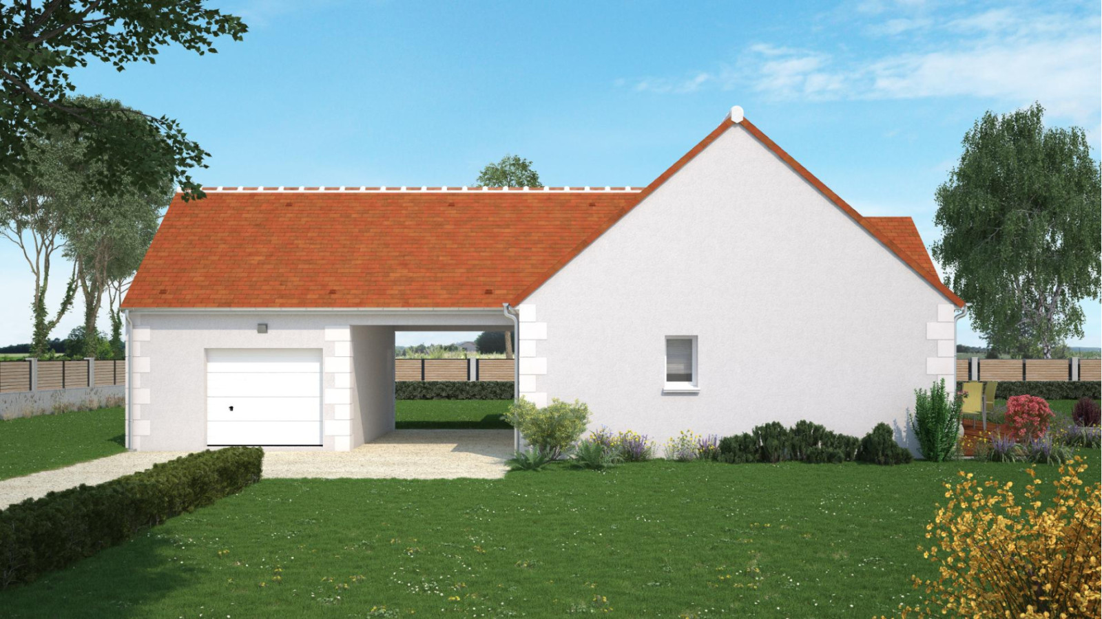 Maison neuve à Fondettes avec 4 chambres sur terrain de 805m2 / image 3