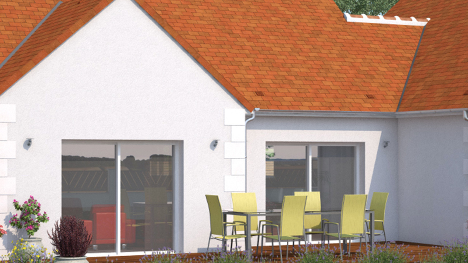 Maison neuve à Fondettes avec 4 chambres sur terrain de 805m2 / image 4